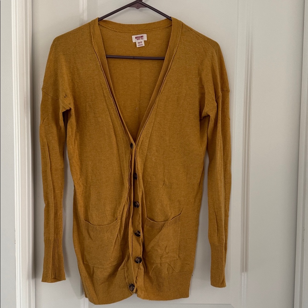 Mossimo Supply Co. Golden Cardigan